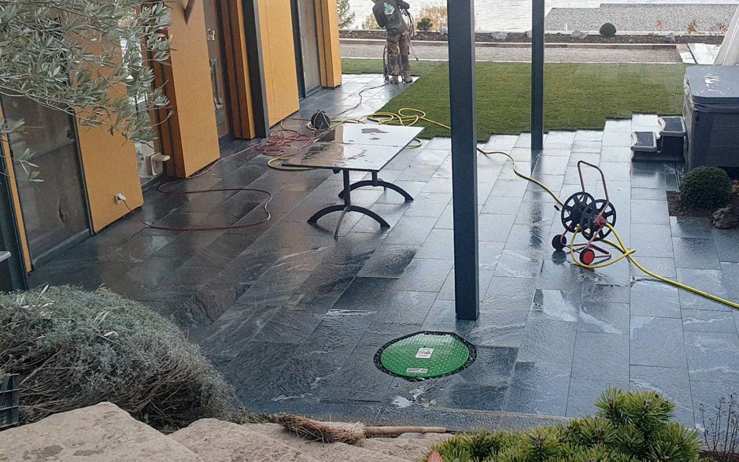 Toit-terrasse aménagé